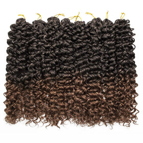 YXCHERISHAIR Curly Crochet Hair 8 Packs GoGo Curl 1B/30 packaging