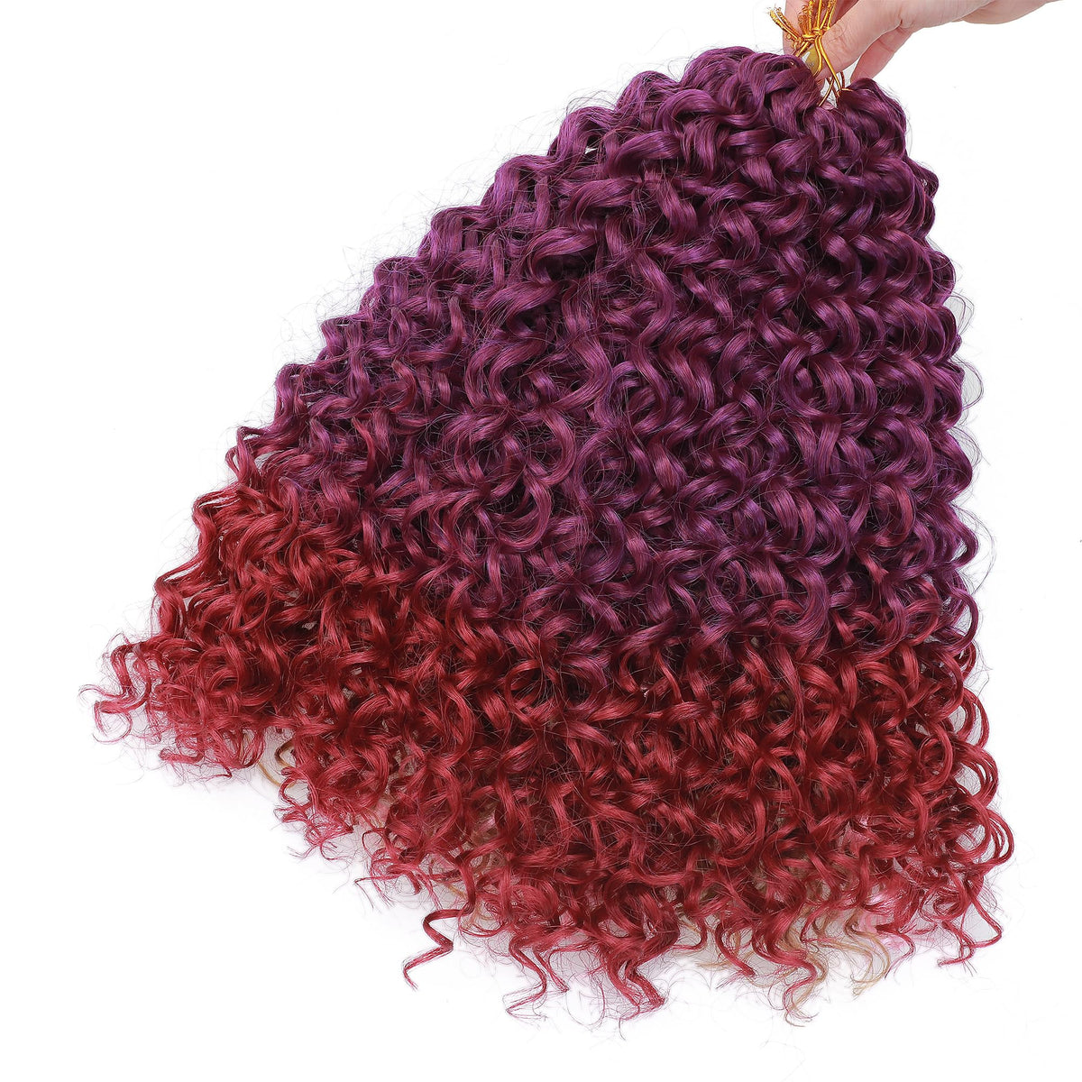 YXCHERISHAIR Curly Crochet Hair 8 Packs GoGo Curl in various colors