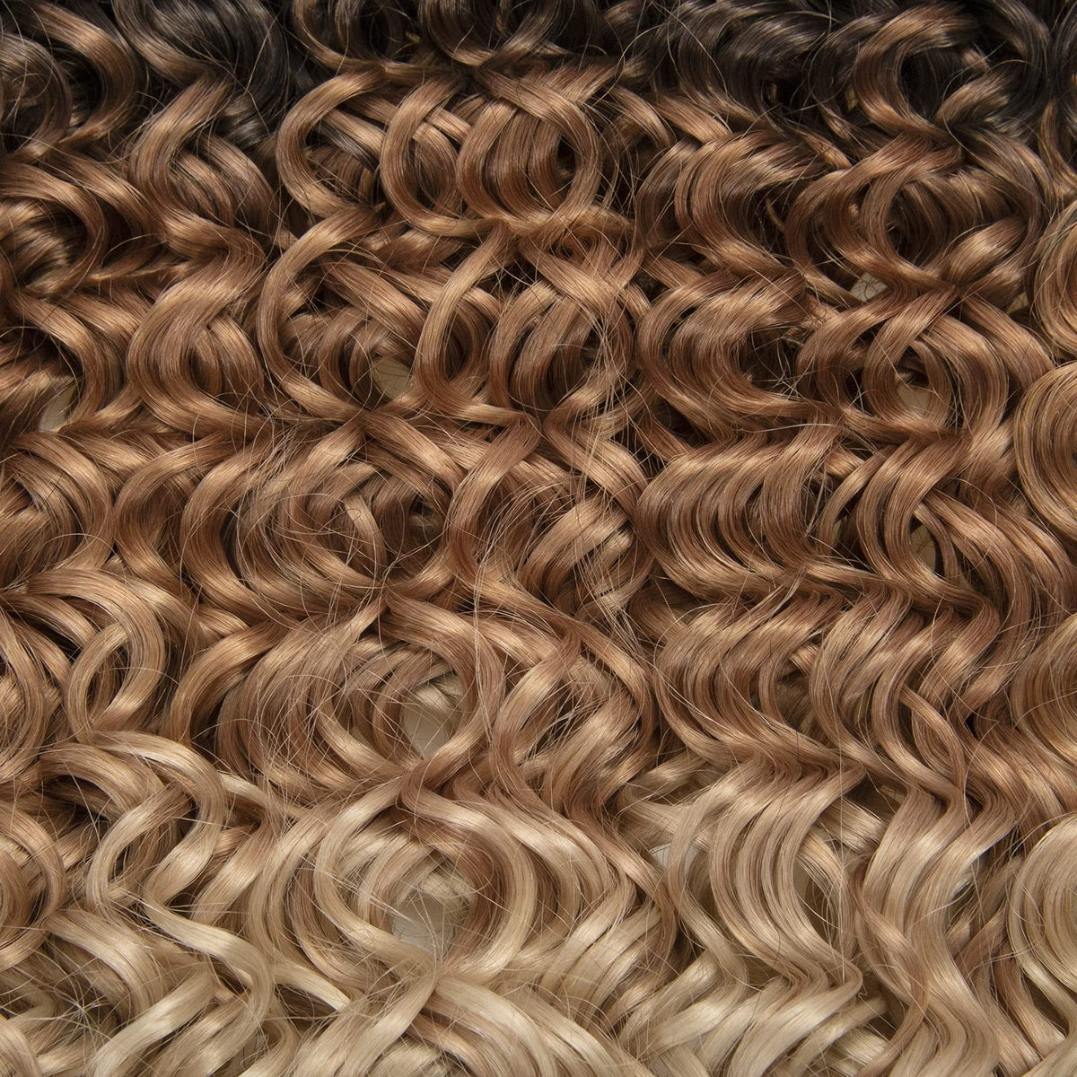 YXCHERISHAIR Curly Crochet Hair displayed in a hairstyle