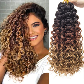 YXCHERISHAIR Curly Crochet Hair GoGo Curl 14 Inch pack front view
