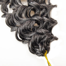 YXCHERISHAIR Curly Crochet Hair GoGo Curl 18 inch back view