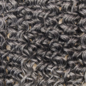 YXCHERISHAIR Curly Crochet Hair GoGo Curl 18 inch styled on a model