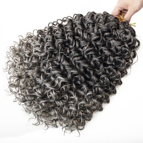 YXCHERISHAIR Curly Crochet Hair GoGo Curl 18 inch texture detail