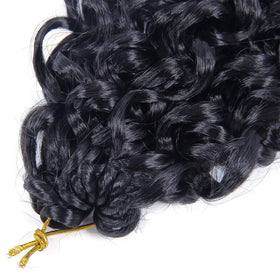 YXCHERISHAIR Curly Crochet Hair GoGo Curl 24inch texture detail
