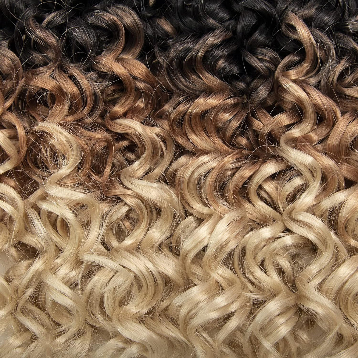 YXCHERISHAIR Curly Crochet Hair in packaging