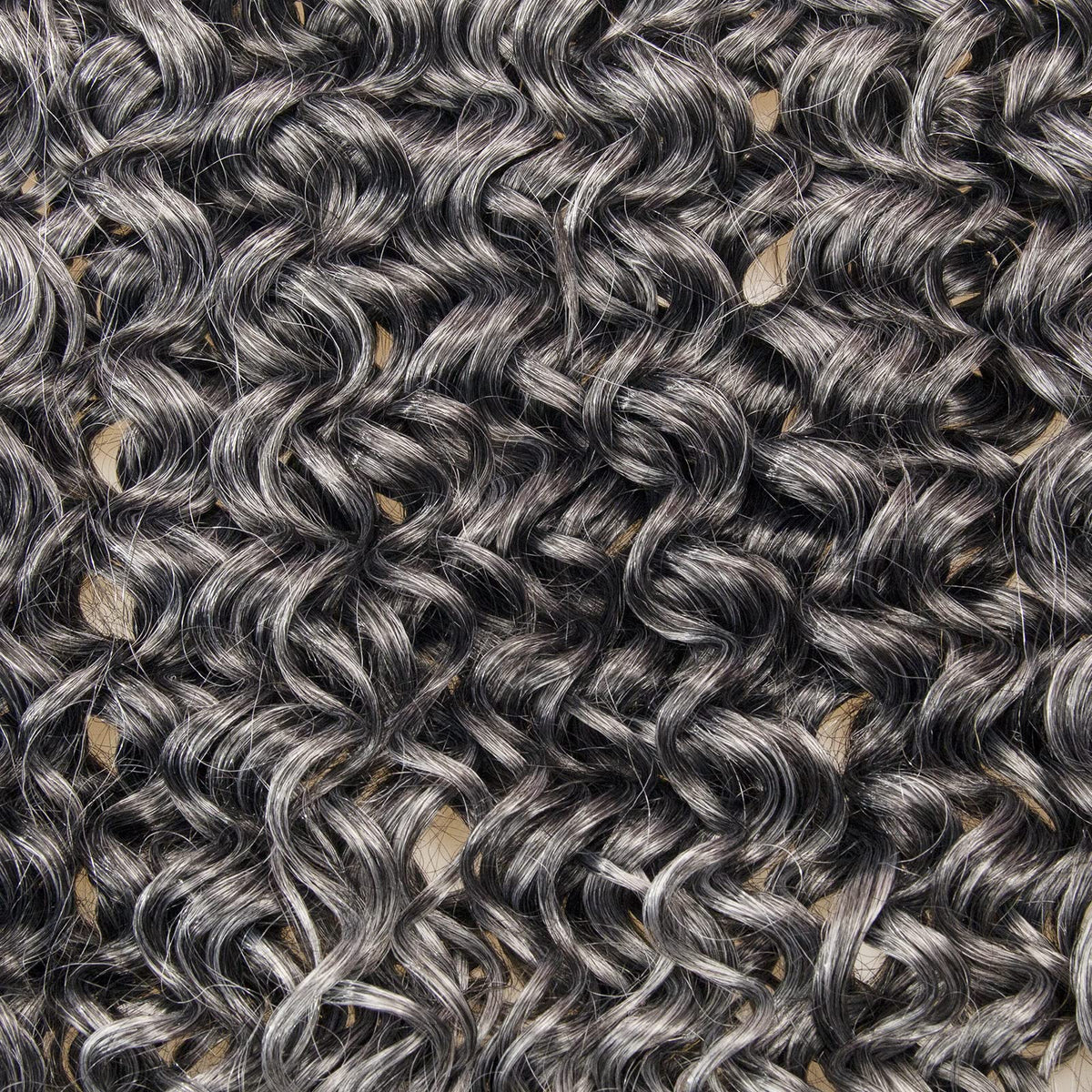 YXCHERISHAIR Curly Crochet Hair in various colours display
