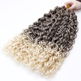YXCHERISHAIR Curly Crochet Hair installation guide
