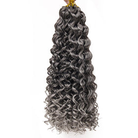 YXCHERISHAIR Curly Crochet Hair installation process
