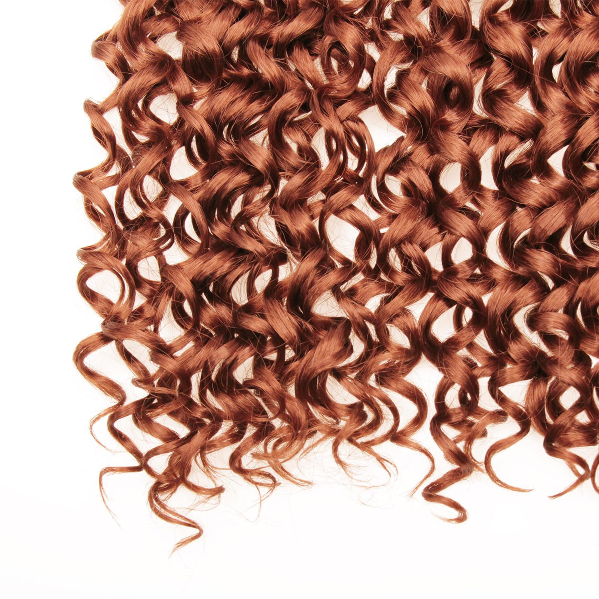 YXCHERISHAIR Curly Crochet Hair on model