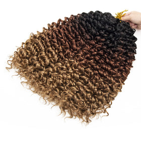 YXCHERISHAIR Curly Crochet Hair packaging