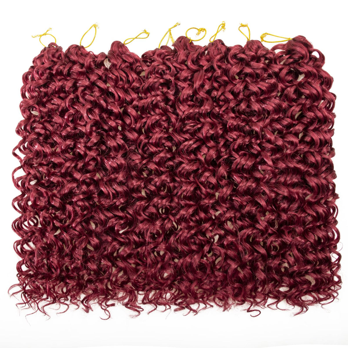 YXCHERISHAIR Curly Crochet Hair packaging with 8 packs
