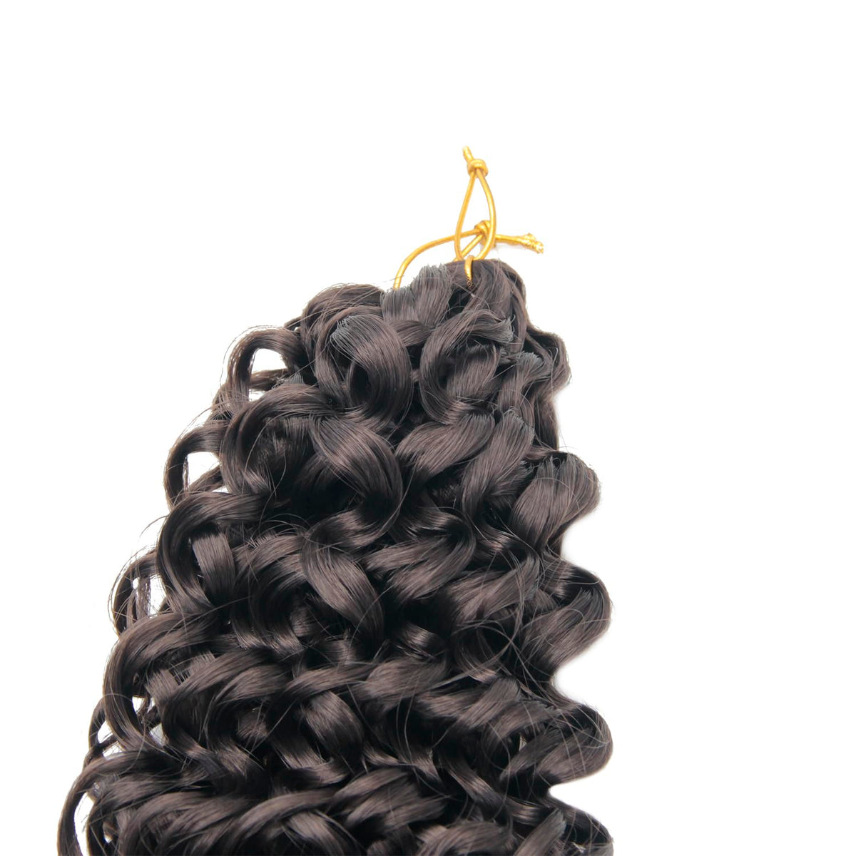 YXCHERISHAIR Curly Crochet Hair styled on a model