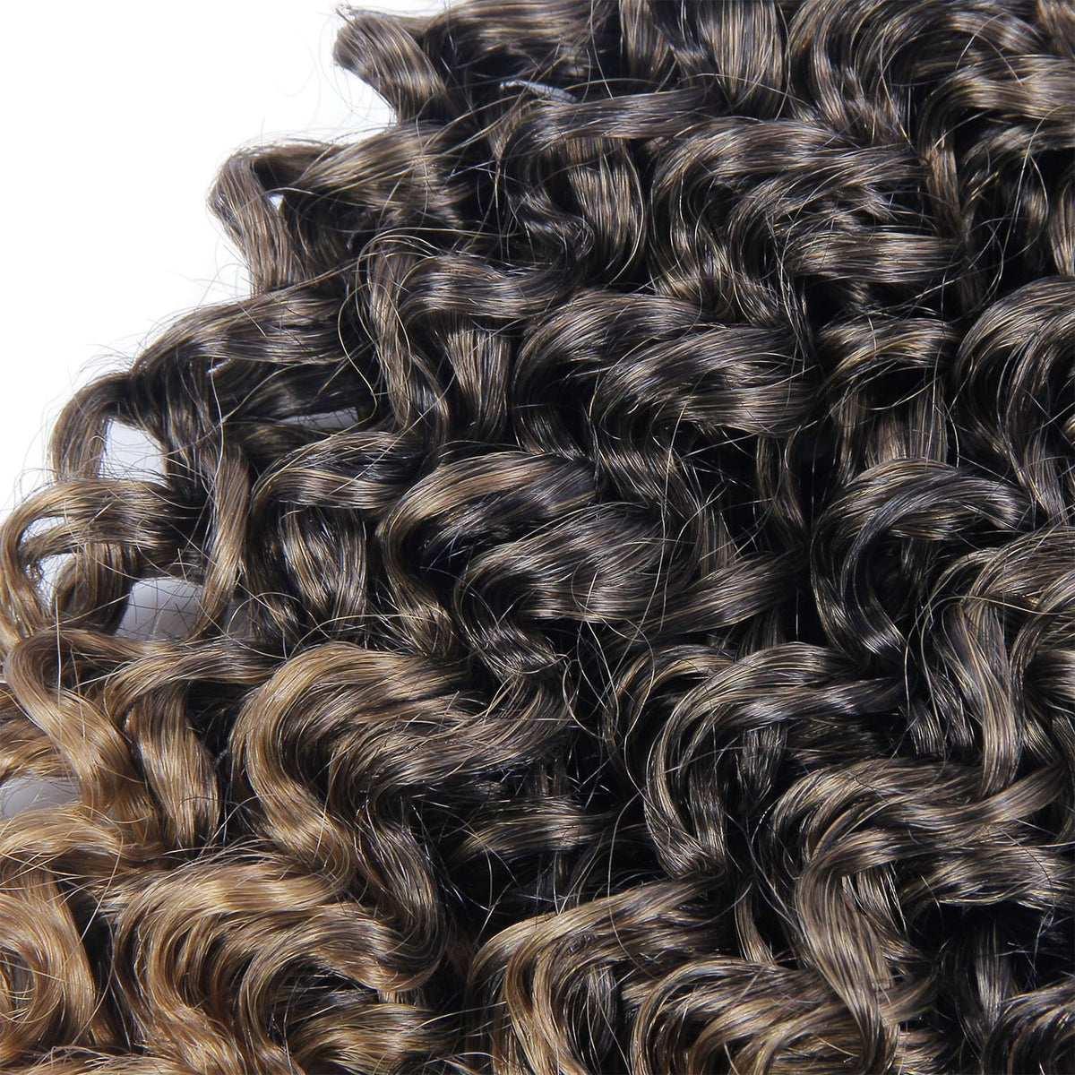 YXCHERISHAIR GoGo Curl Crochet Hair 14 inch styled on model