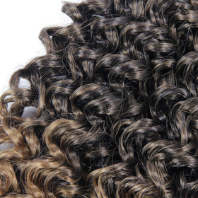 YXCHERISHAIR GoGo Curl Crochet Hair 14 inch styled on model