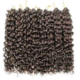 YXCHERISHAIR GoGo Curl Crochet Hair 18 Inch close-up of texture