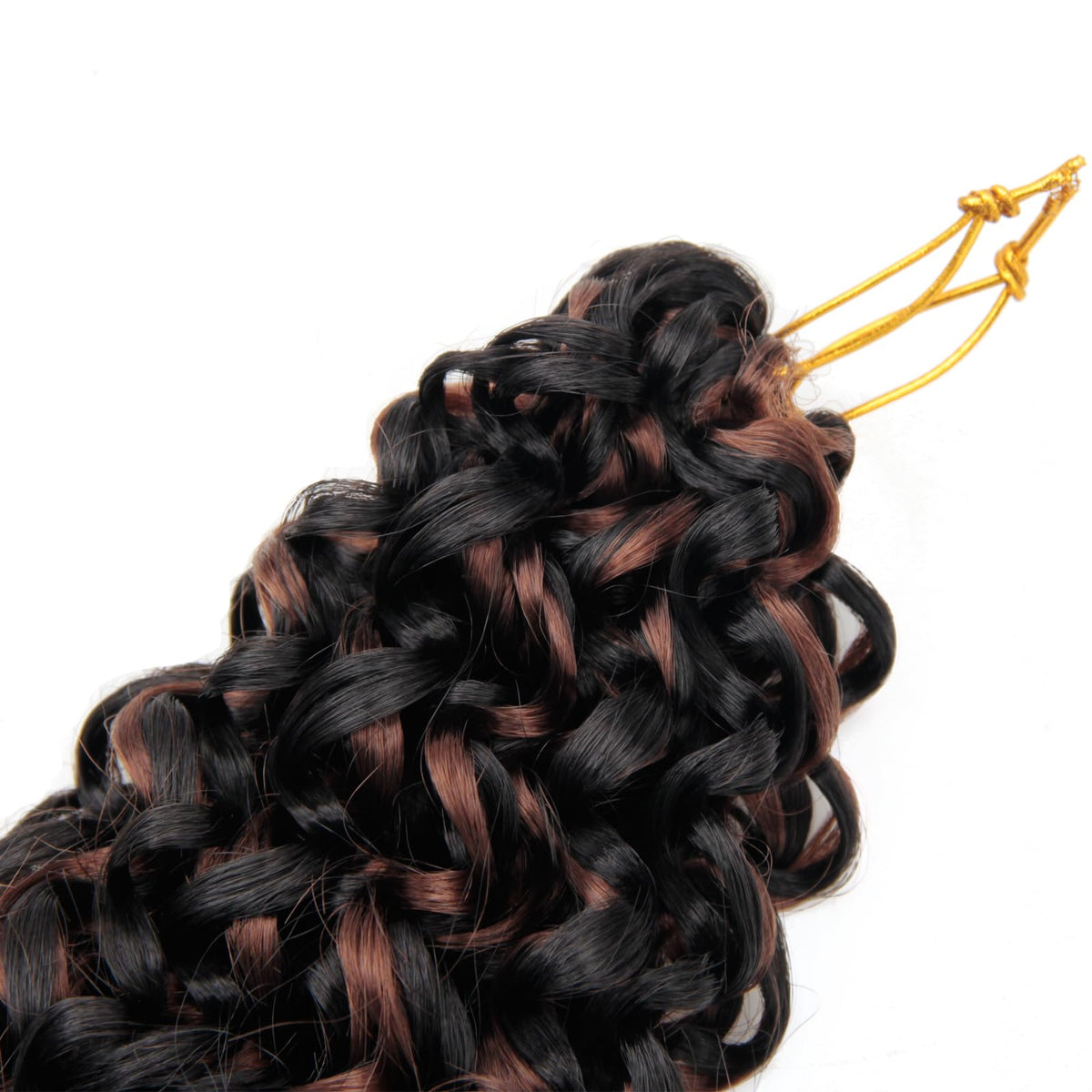 YXCHERISHAIR GoGo Curl Crochet Hair 18inch in natural light