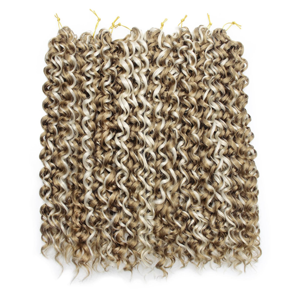 YXCHERISHAIR GoGo Curl Crochet Hair 8 packs display