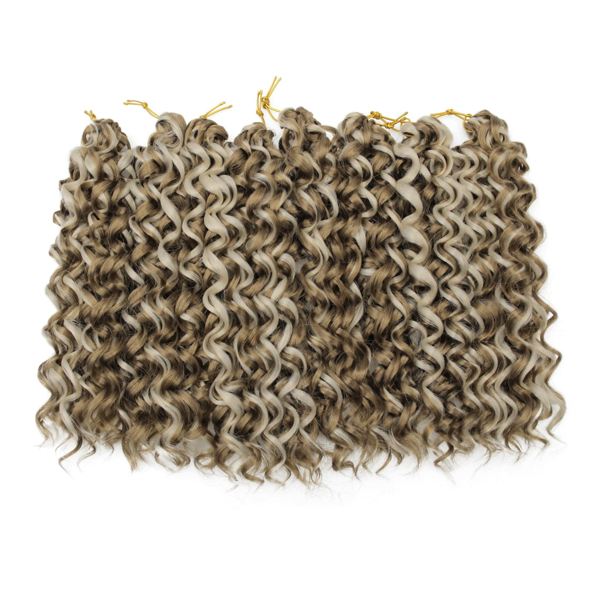 YXCHERISHAIR GoGo Curl Crochet Hair 8 packs with curly texture