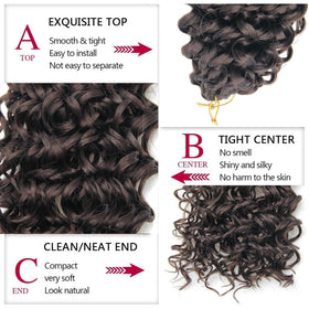YXCHERISHAIR GoGo Curl Crochet Hair in various colours