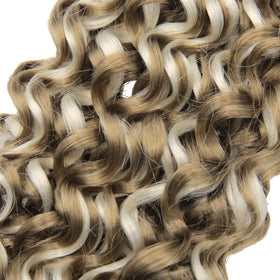 YXCHERISHAIR GoGo Curl Crochet Hair styled on a model
