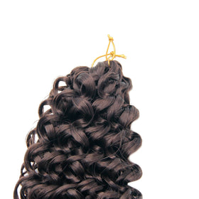 YXCHERISHAIR GoGo Curl Crochet Hair styled on model