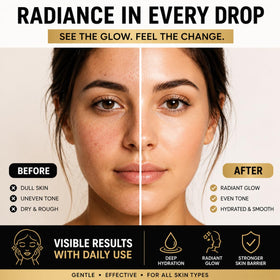 ZAAINA Extra Glow Face Oil Serum bottle close-up