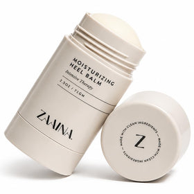 ZAAINA Heel Balm Stick front view with twist-up applicator