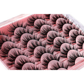 zanlufly false eyelashes close-up of 3D effect