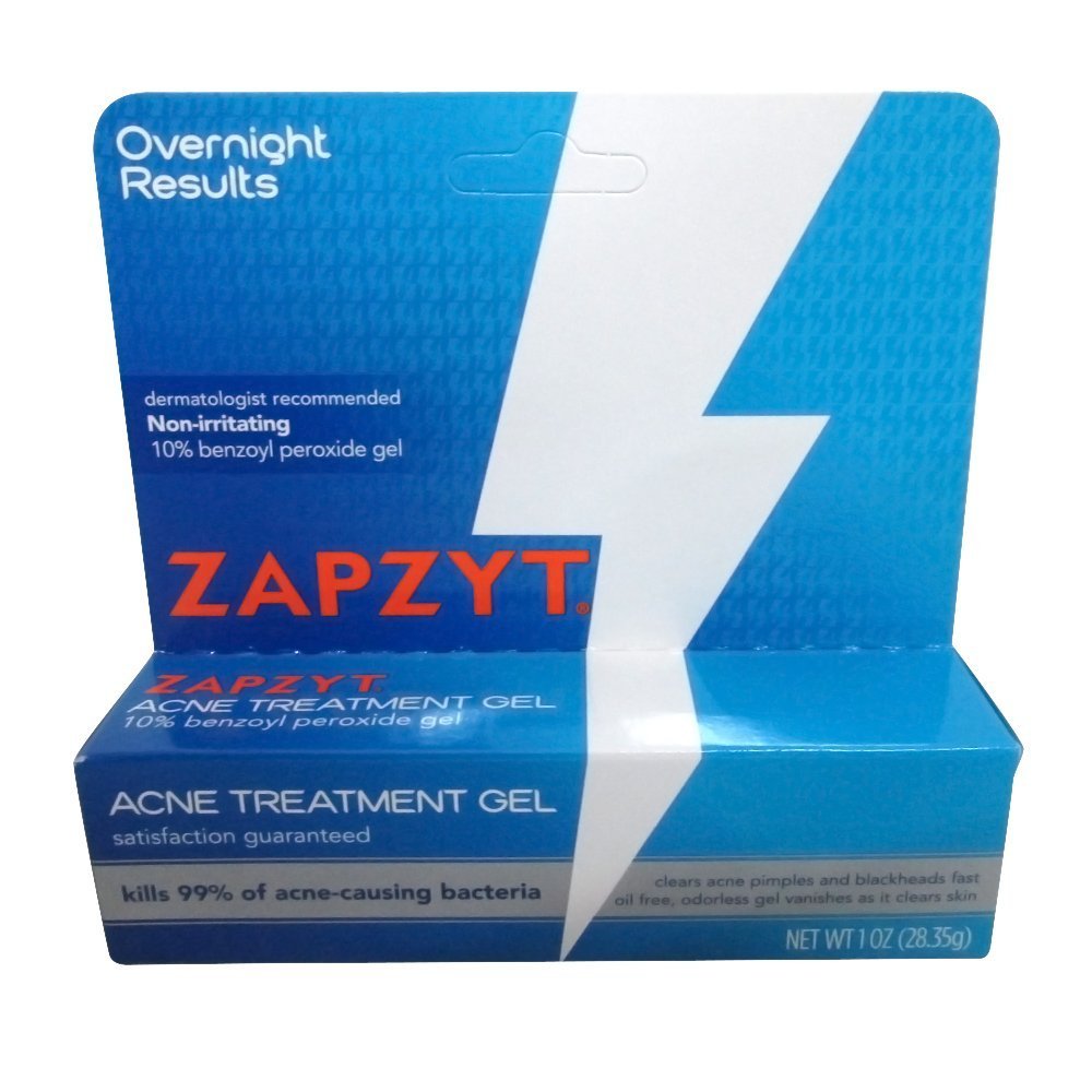 Zapzyt Acne Gel 1 oz packaging