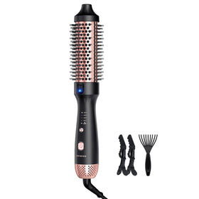ZAVAREA Thermal Brush front view with 1.5 inch ceramic barrel