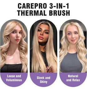 ZAVAREA Thermal Brush with bristles close-up