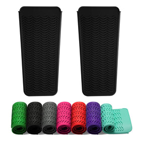 ZAXOP heat resistant silicone mat pouch black front view