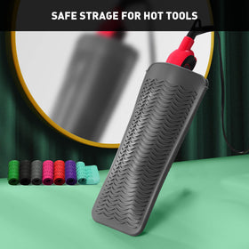 ZAXOP Heat Resistant Silicone Mat Pouch folded for travel