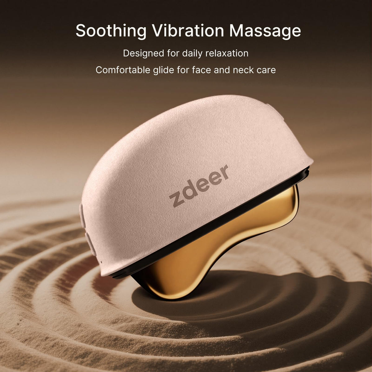 ZDEER GS5 Electric Heated Gua Sha Tool with facial oils