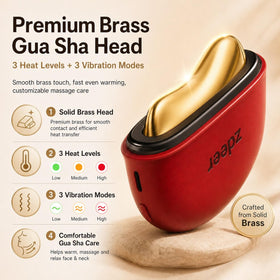 ZDEER Gua Sha Kit in a compact travel case