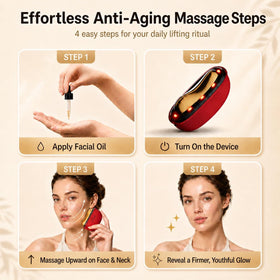 ZDEER Gua Sha Kit showing ergonomic design