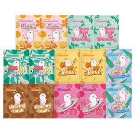 ZealSea 14 Pack Facial Sheet Masks front view with packaging