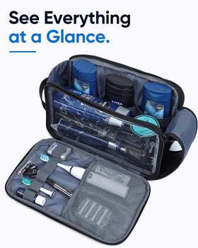 ZEEMO Travel Toiletry Bag in lifestyle setting