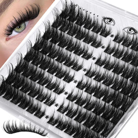 Zegaine Cat Eye Lash Clusters front view with packaging