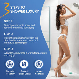 ZenBombs shower steamers with six unique scents