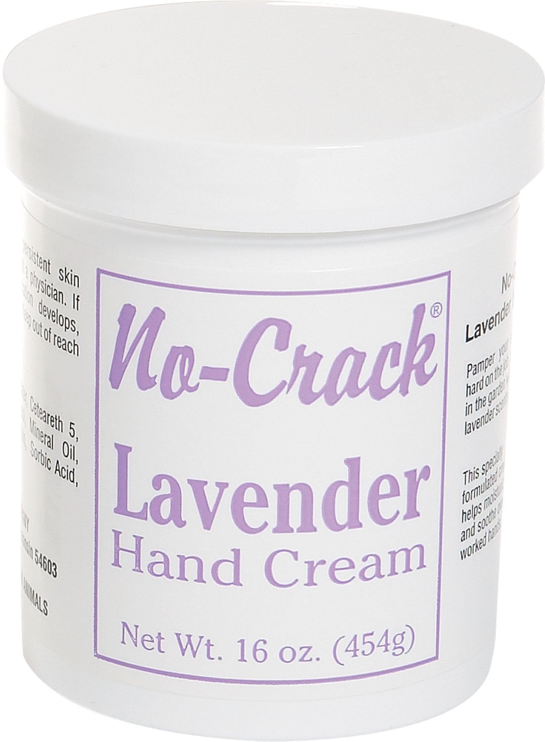 Zenement No-Crack Hand Cream Lavender 508g front view