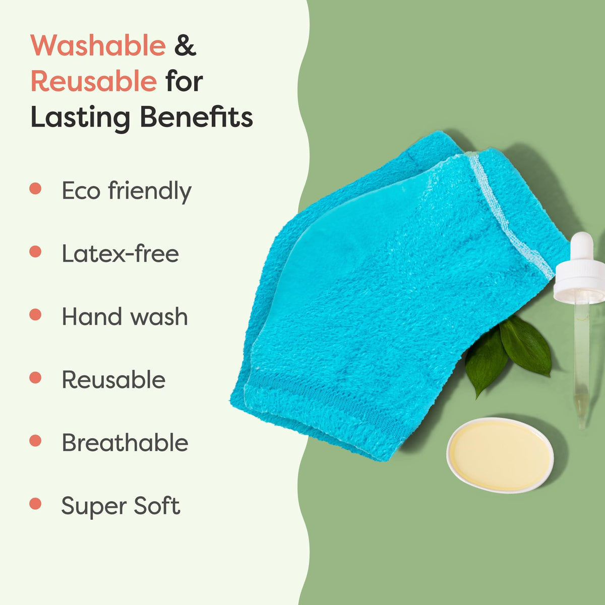 ZenToes Moisturizing Heel Socks displayed on a soft surface