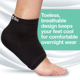 ZenToes Moisturizing Socks packaging on a soft surface