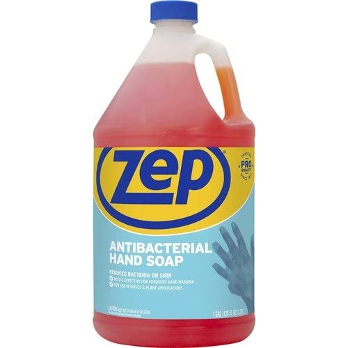 Zep Antimicrobial Hand Soap 1 Gallon front view with clean label