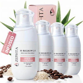Zephta H-Regrow Hair Growth Spray 4 pack front view