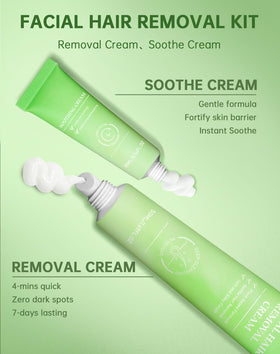Zeponyx facial hair removal cream with ingredients list