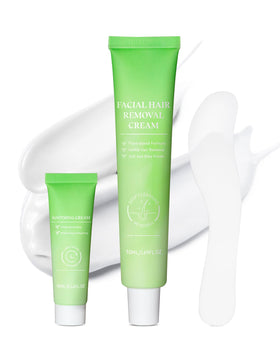 Zeponyx Painless Facial Hair Removal Cream front view with packaging