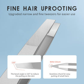 ZERNBER Eyebrow Tweezers in lifestyle setting