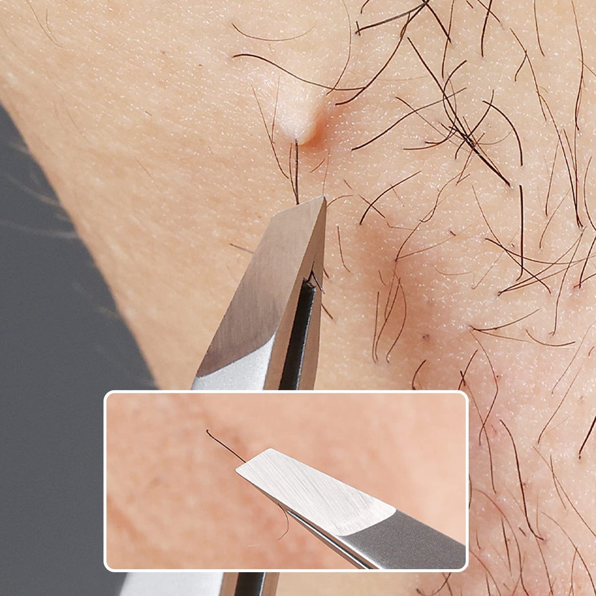 ZERNBER Tweezers on a beauty table