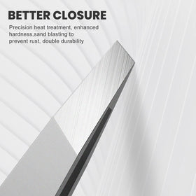 ZERNBER tweezers with storage case open showing tweezers inside